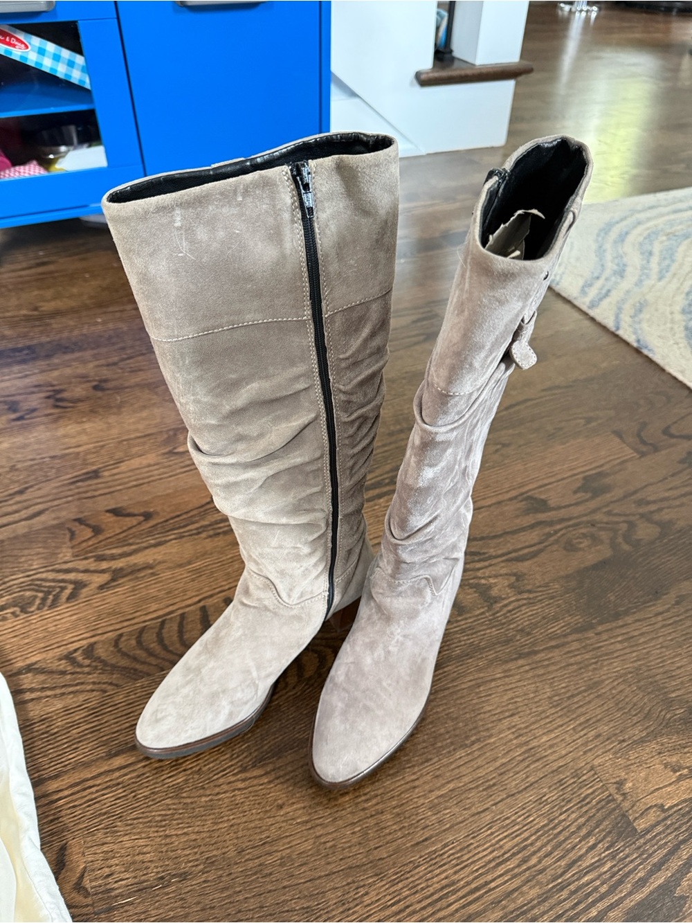 Women’s suede Italian Boots - Classic Italian Style
